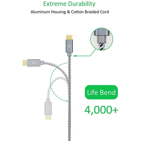 3.3ft and 0.5ft 56K Ohm Resistance Braided USB A to C Fast Charging and Sync Cables for Smart Phones Tablets Laptops and More A ADWITS USB Type-C to USB-A 2.0 Male Cables, 2 Pack 3.3ft and 0.5ft 56K Ohm Resistance Braided USB A to C Fast Charging and Sync Cables for Smart Phones Tablets Laptops and More A ADWITS USB Type-C to USB-A 2.0 Male Cables, 2 Pack